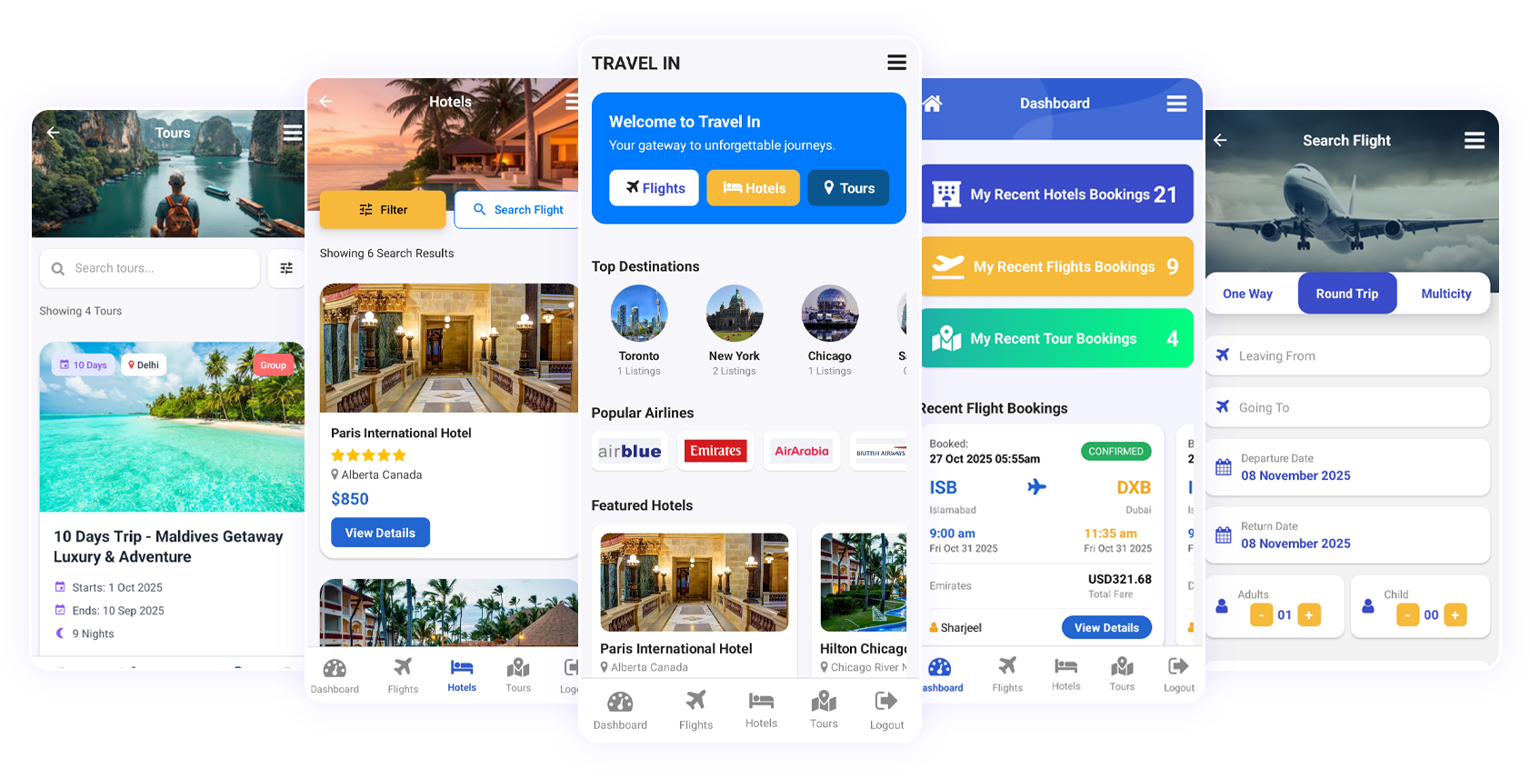 Travelin APP